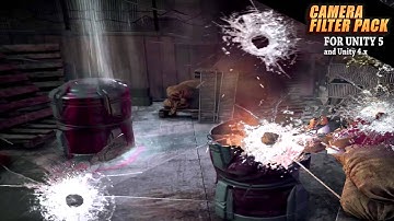 Camera Filter Pack - Gun Shoot Holes with Distortions