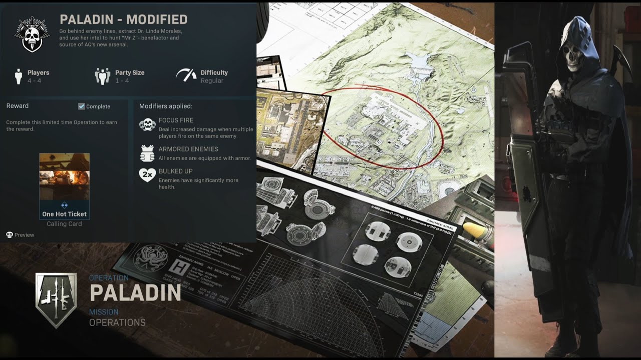 Call of Duty: Modern Warfare - Spec Ops: Paladin Modified - Hardest Difficulty Gameplay