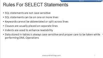 Oracle Database Course - SELECT and FROM Clause
