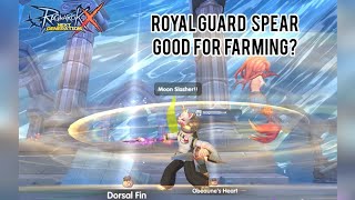 Rox Royal Guard Spear - The Small Mobs Sweeper.