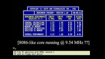 XT-like PC Emulation with FPGA, part 2