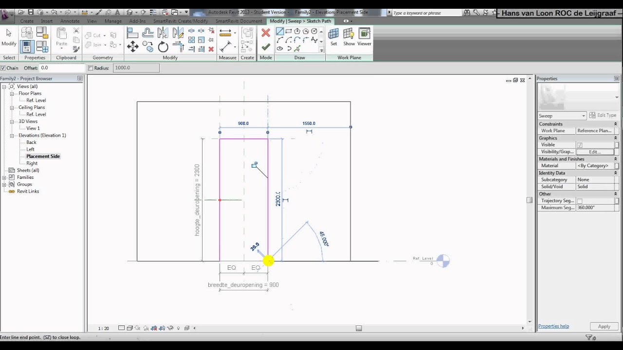 0 20 Revit Reference Plane Negge Kozijn family YouTube 0-20-revit-reference-plane-negge-kozijn-family-youtube