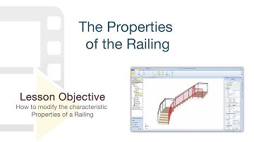 Edificius Tutorial - Railing Properties - ACCA Software