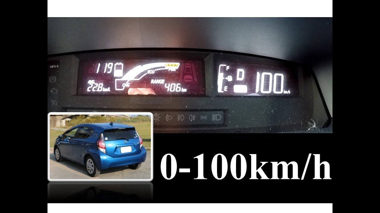 アクアの加速性能を解説 0 100km H加速タイムはどのくらい カーブロ アクアの加速性能を解説 0 100km H加速タイムはどのくらい カーブロ