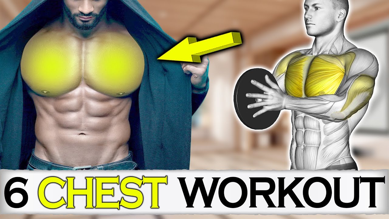 Get huge Chest with 6 effective exercises - YouTube