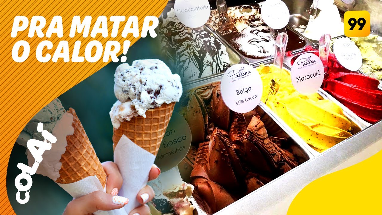 As melhores sorveterias para refrescar o calor de Salvador #Colaí99