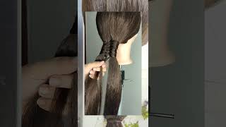 center spiral loop braid tutorial.#hairtutorial #braids #reels