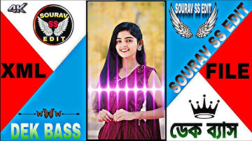 New Trending 💥 Purulia Dek Bass Song 🎵 Alight & Xml File Short Status Video 🥀 Editing #xml_file