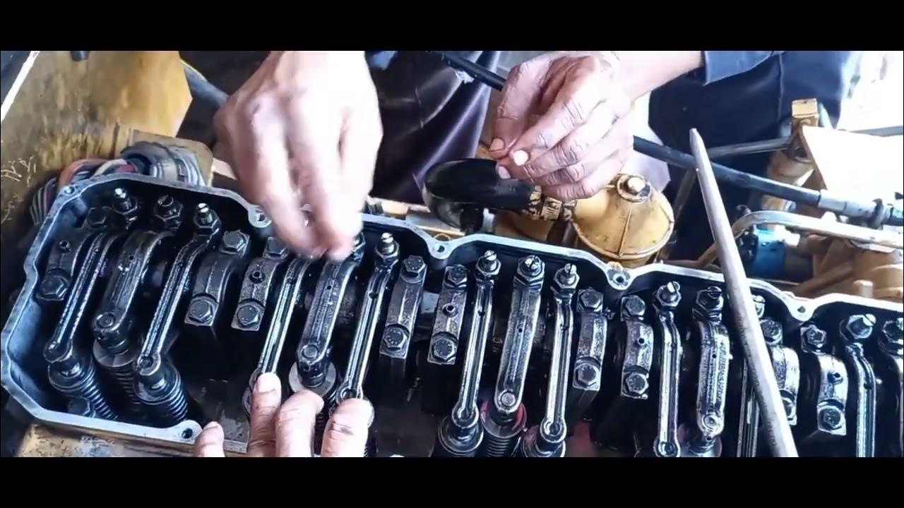 CAT ENGINE 3116 ISSUE ON INJECTOR WHITE SMOKE AND LOW POWER YouTube