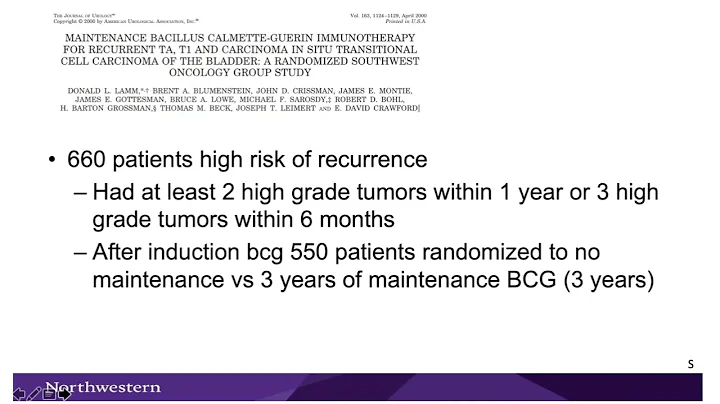 Practice-Changing Articles in Bladder Cancer