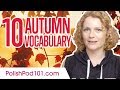 Learn the Top 10 Must-know Autumn Vocabulary in Polish!