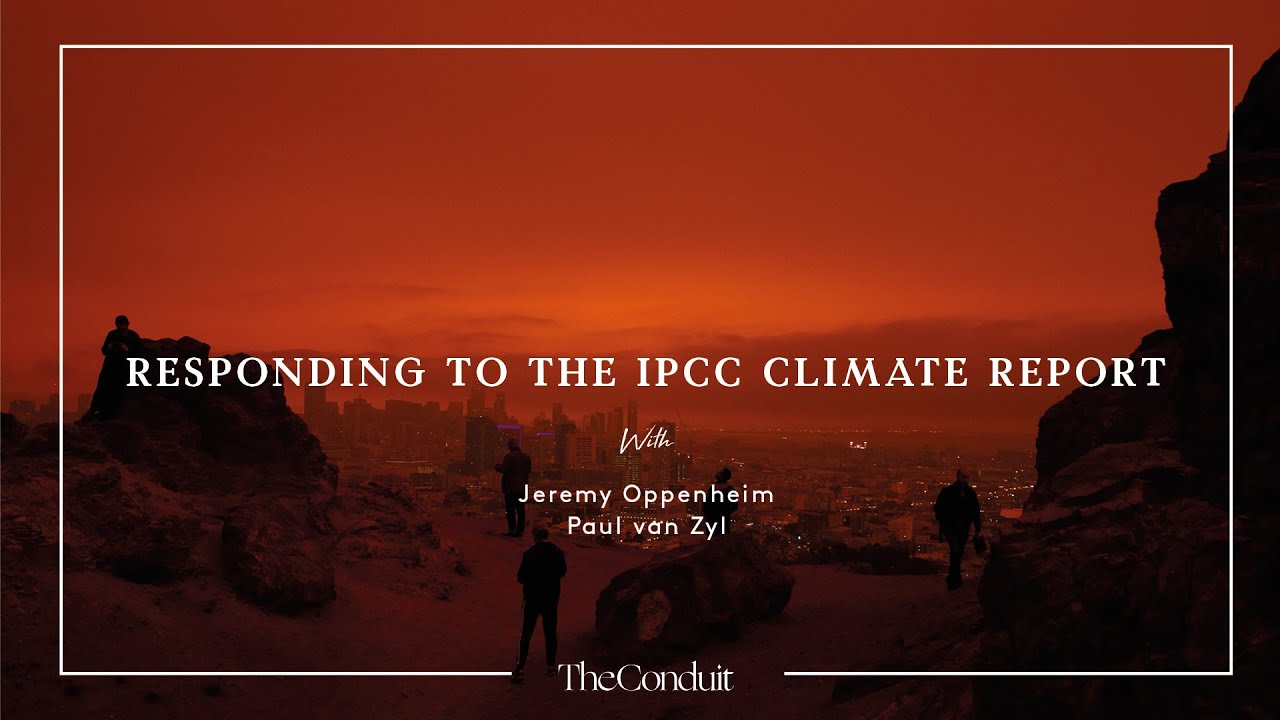 Responding to the IPCC climate report