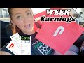 DoorDash, Uber Eats &amp; Flex FULL WEEK Earnings! Let&#39;s make this money!