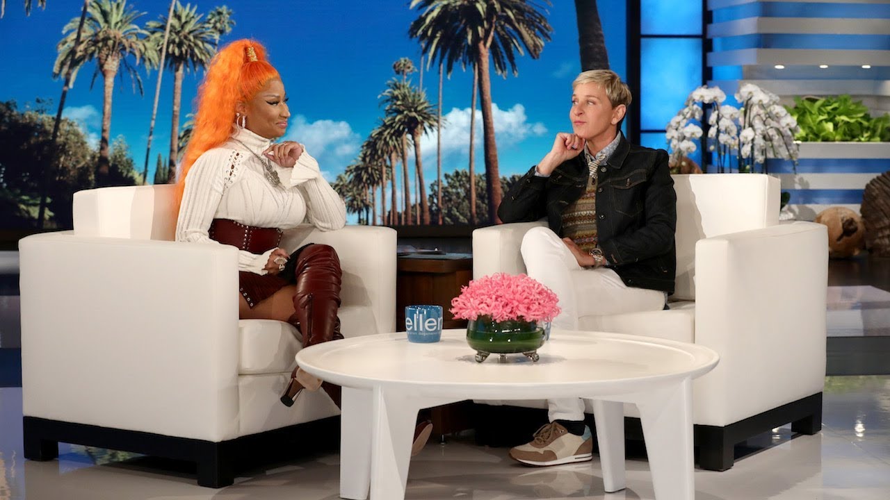 Ellen As Nicki Minaj