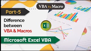 Excel VBA Bangla Tutorial  (Part 5) - Difference between VBA and Macros