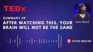 After watching this, your brain will not be the same | Lara Boyd | TEDxVancouver