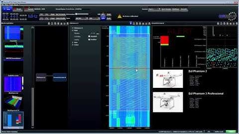"Aaronia RTSA Suite PRO" RTSA Software: How to load and replay the Drone Detection Demo