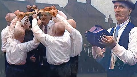 1930 | Traditional Northumbrian Sword Dance [RESTORED VIDEO/AUDIO]