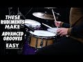 The secret to advanced grooves  drum lesson  eric fisher