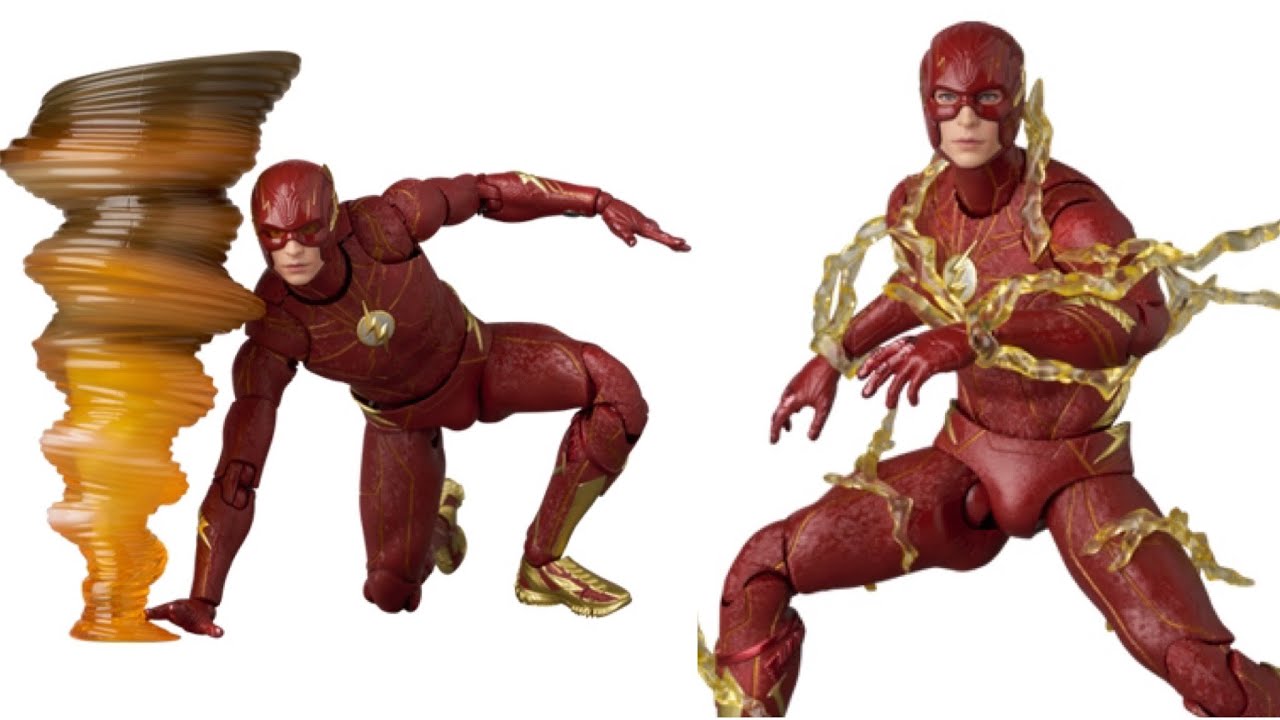 New Mafex The Flash action figure fully revealed preorder opening up now