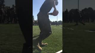 Marines in a dodge ball tournament