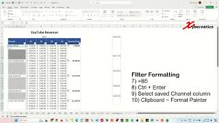 Filtering with merged cells - Excel Tips and Tricks