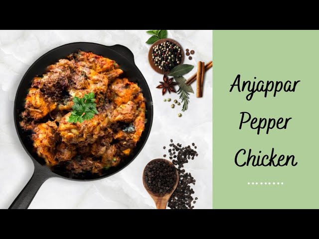Anjappar Pepper Chicken Youtube