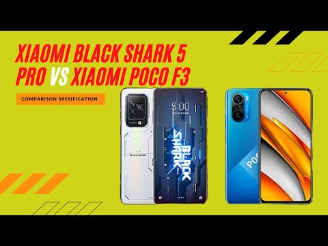 Xiaomi Black Shark 5 vs Xiaomi Poco F3 full comparison