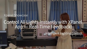 Smart Lighting Control with XPanel App | Real-Time Feedback | Easyctrl Intelligent