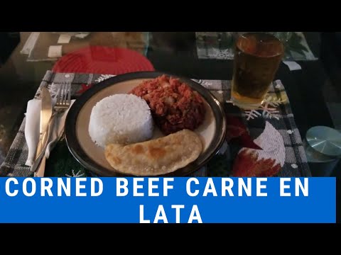 COMO PREPARAR CORNED BEEF CARNE EN LATA