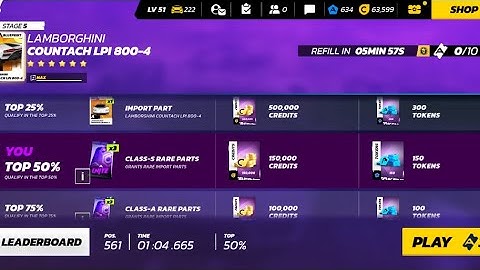 Linked Special Event: Lamborghini Countach LPI 800-4 Stage 5 - Gameplay Asphalt