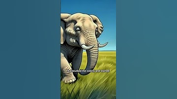 Unity is strength #aianimation #moralstory #kidsstory #elephant#motivationalshorts #unityisstrength