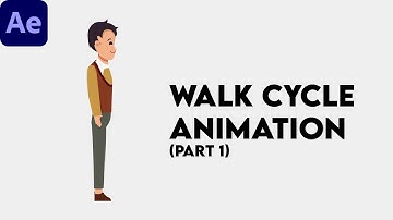 Create a Simple 2D Character Walk Cycle Animation in After Effects Step by Step Tutorials (Part 1)
