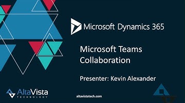 Connecting and Collaborating with Microsoft Teams and Dynamics 365 for Sales (CRM)