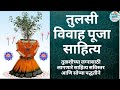 तुलसी विवाह पूजा साहित्य | Tulsi Vivah Puja Samagri List | Tulsi Vivah Puja Vidhi | Tulashiche Lagna