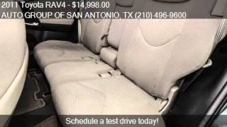 2011 Toyota RAV4 for sale in SAN ANTONIO, TX 78232 at the AU