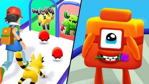 Monster Squad Rush | Merge Number Cube 3D Run / All Level Gameplay: Android,iOS
