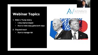 28 Oct 2020 Webinar: How to Invest Intelligently Amidst the U S  Presidential Election by AutoWealth 405 views 3 years ago 30 minutes