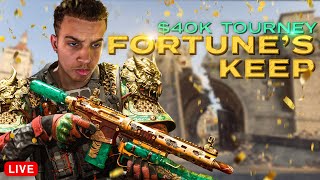 🔴 LIVE - $40,000 CALL OF DUTY WARZONE FORTUNES KEEP TOURNAMENT!