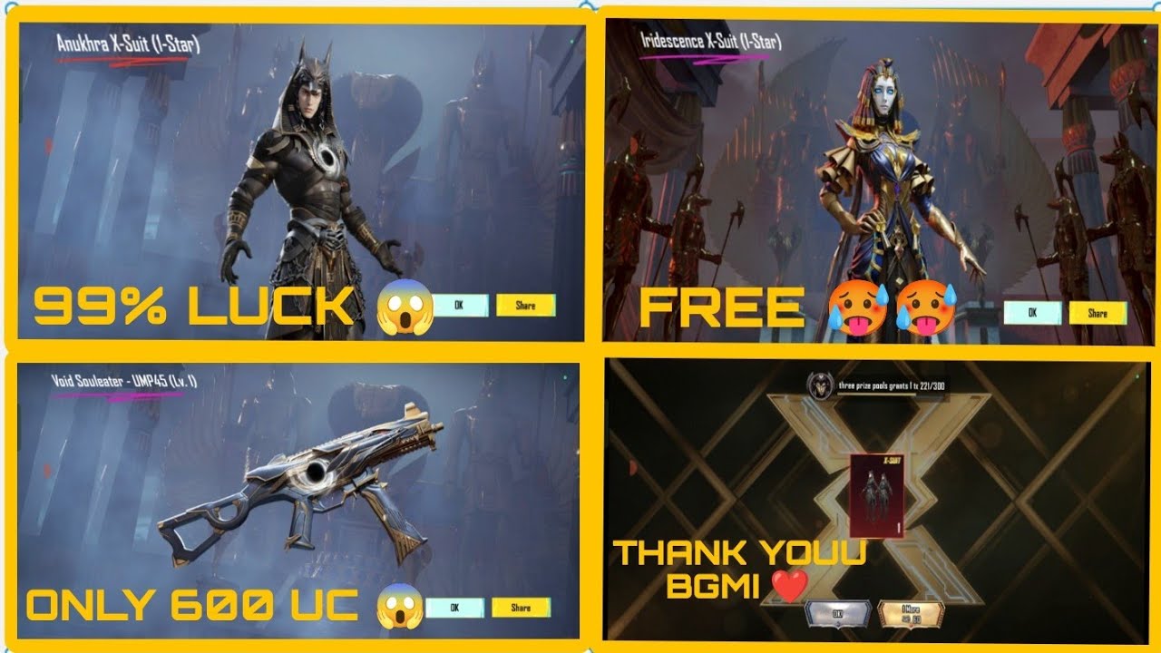 ANUKHRA X SUIT CRATE OPENING ❤️ &2 Old X SUIT - NEW UMP Upgrade SKIN 😍 CRATE OPENING