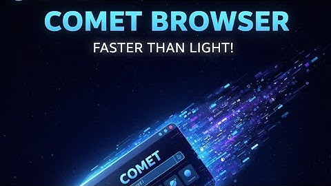 Comet Browser by Perplexity – The Future of AI Browsing Explained! | Is It Safe?