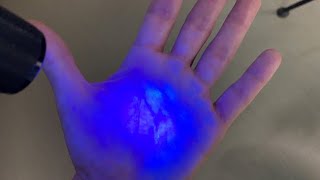 Coronavirus prevention: Are your hands clean? A black light experiment