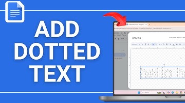 How to Add Dotted Text in Google Docs