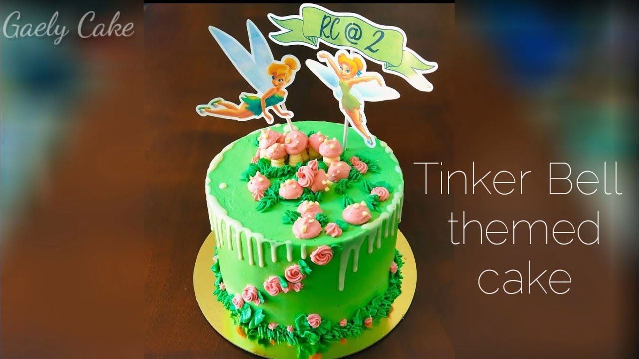Tinkerbell Birthday Cake - Flecks Cakes