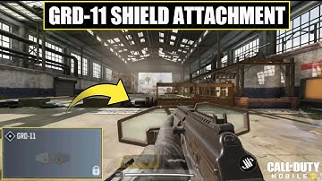 *NEW* Codm New Shield Attachment GRD-11 CR-56 AMAX Gameplay Season 3