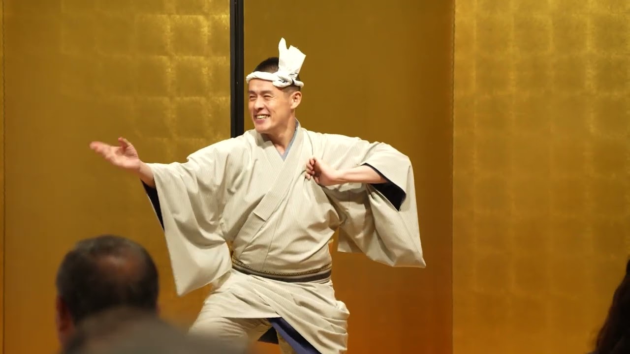 『幇間』芸といえば、かっぽれ　松廼家八好