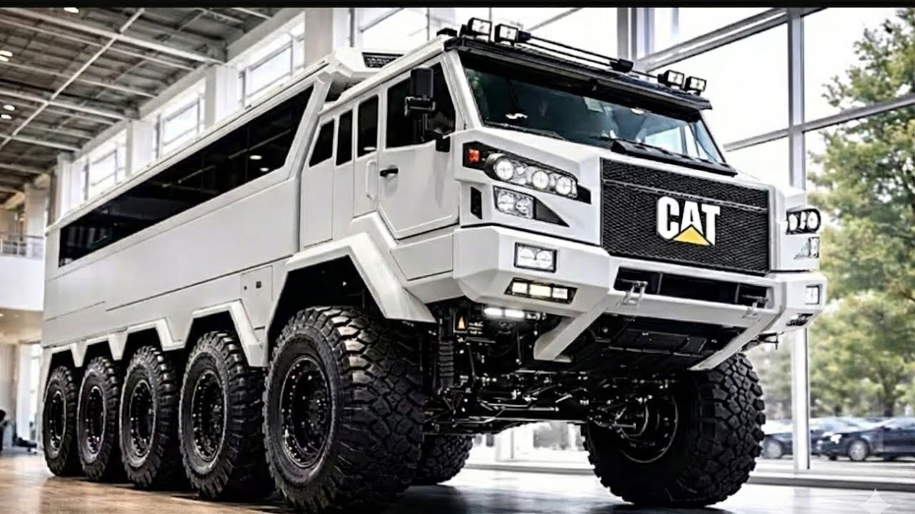 This 2026 Caterpillar CatTitan X Camper Is UNSTOPPABLE  | World’s Toughest Luxury RV