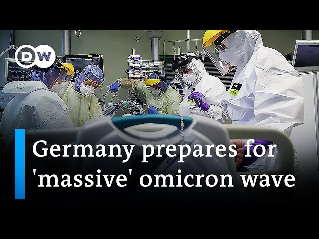 Germany's Health Minister Lauterbach warns of "massive fifth wave" due to omicron | DW News