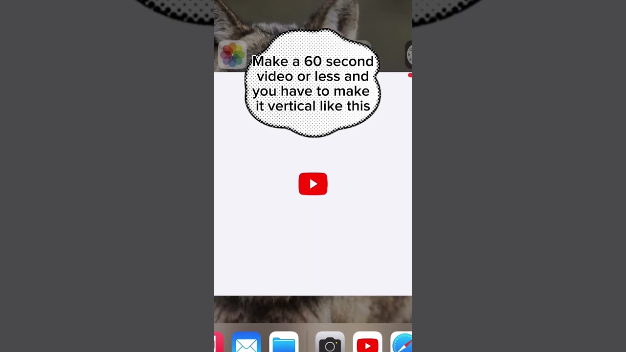 How to make a YouTube Short on IPad 2023!