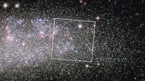 Zoom Into Dwarf Galaxy WLM